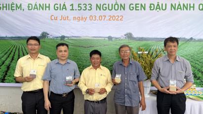 Sở hữu ngân hàng 1.533 nguồn gen đậu nành, Vinasoy chủ động nguồn cung ứng