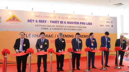 Khai mạc Triển lãm quốc tế ngành công nghiệp dệt may - thiết bị và nguyên phụ liệu 2022