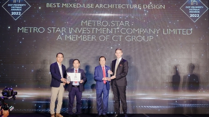 Metro Star wins ‘Best Mixed-Use Architecture Design Vietnam 2022’
