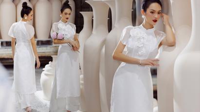 Xuống phố mùa thu cùng bộ sưu tập áo dài “Mộc Nhiên Hoa”