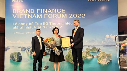 Vinamilk leads in valuable food brands