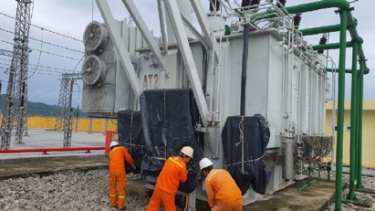 Lưới điện truyền tải đã được khôi phục hoàn toàn