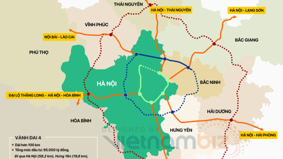 Hà Nội khảo sát sự quan tâm của nhà đầu tư đối với dự án quy mô hơn 56 nghìn tỷ đồng
