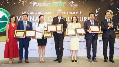 Hai sân gôn của Tập đoàn BRG được tôn vinh tại “Vietnam Golf & Leisure Awards 2022”
