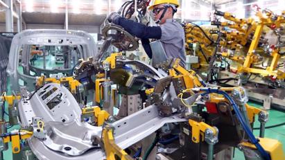 Industrial production in October on the rise