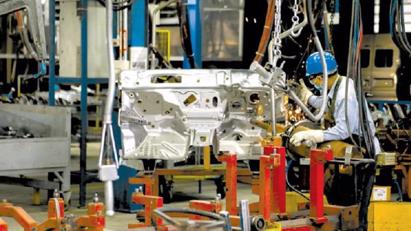 October PMI down slighly