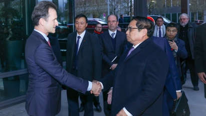 Thủ tướng đề nghị Luxembourg chia sẻ kinh nghiệm "đi trước đón đầu" trong các lĩnh vực mới nổi với Việt Nam