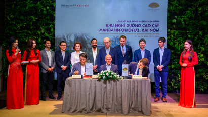 Indochina Kajima signs hotel management agreement with Mandarin Oriental Hotel Group