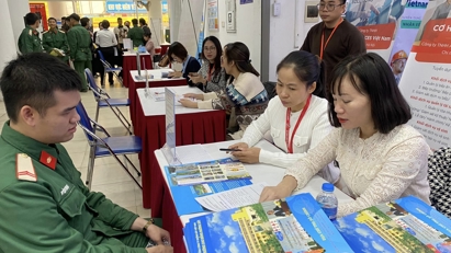 Tuyển hơn 1.900 việc làm, lương từ 5 đến trên 15 triệu đồng cho bộ đội xuất ngũ