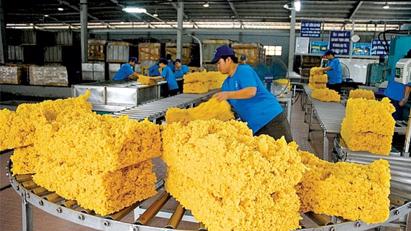 Xuất khẩu cao su thiên nhiên lập kỷ lục 3,31 tỷ USD