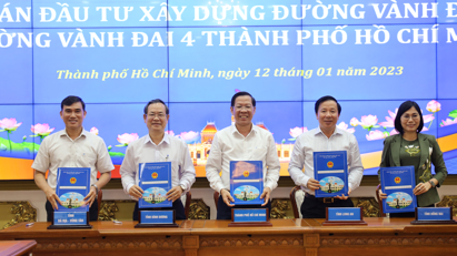 TP.HCM cùng 4 địa phương bàn kế hoạch thực hiện dự án Vành đai 3, Vành đai 4