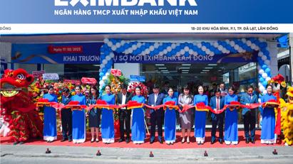 Eximbank Lâm Đồng khai trương trụ sở mới tại Đà Lạt