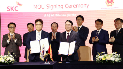 SKC signs deal with Hai Phong on green and advanced materials