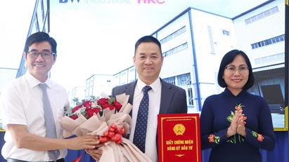 Trao mới giấy phép 2 dự án FDI, Đồng Nai thu hút thêm 30 triệu USD đăng ký đầu tư