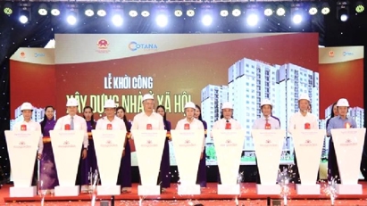 Construction of 2nd phase of social housing project underway in Thua Thien-Hue