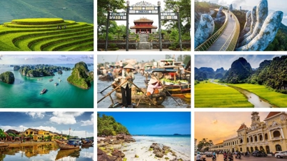Vietnamese tourists excited about summer vacation