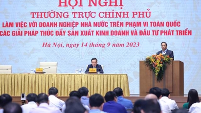 PM chairs meeting with SOEs to tackle difficulties
