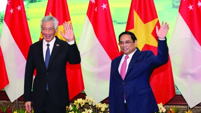Vietnam & Singapore cherish common vision in ASEAN