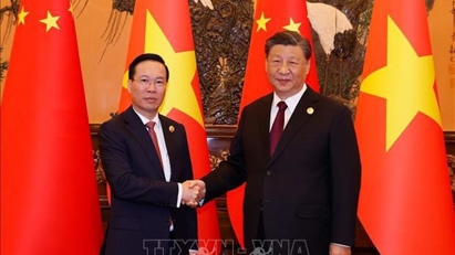 State President meets with Chinese President Xi