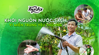Thêm 5 dự án nước sạch từ Huda hỗ trợ cải thiện cuộc sống người dân miền Trung