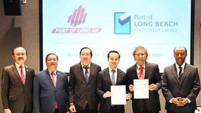 Long An International Port forges strategic partnership with US port