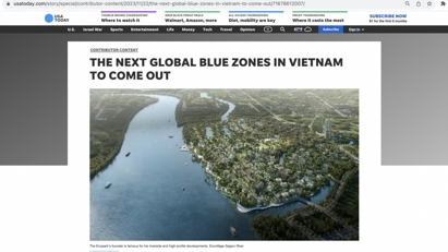 Thời báo hàng đầu của Mỹ: Việt Nam xuất hiện vùng đất Blue Zones đầu tiên