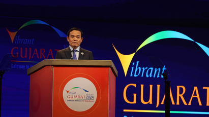 Deputy PM attends 10th Vibrant Gujarat Global Summit in India