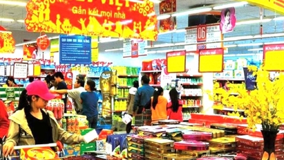 Cận Tết, hoạt động thương mại và dịch vụ sôi động 
