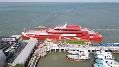 High-speed ferry service underway between mainland and Con Dao Island
