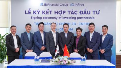 Tập đoàn Tài chính JB đầu tư chiến lược vào Infina