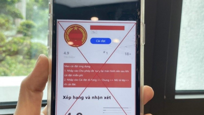 Cài phần mềm Dịch vụ công giả mạo, nguy cơ bị chiếm quyền điều khiển điện thoại