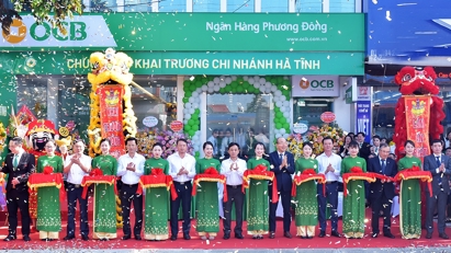 OCB mở mới 17 chi nhánh, phòng giao dịch trong năm 2024