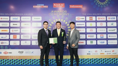 SCG's green transition effort recognized at the Golden Dragon Awards