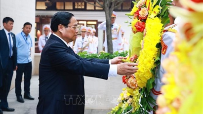 Lãnh đạo Đảng, Nhà nước tri ân các Anh hùng liệt sĩ tại Chiến trường Điện Biên Phủ