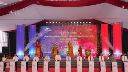SKC Breaks Ground on $100m Biodegradable Plastics Plant in Vietnam
