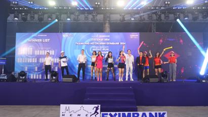 Lan tỏa tinh thần “Bứt phá không giới hạn” qua giải chạy đêm Ho Chi Minh City Night Run Eximbank 2024