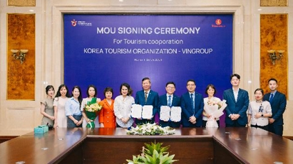 Tổng cục Du lịch Hàn Quốc và Tập đoàn Vingroup hợp tác thúc đẩy giao lưu văn hóa - du lịch