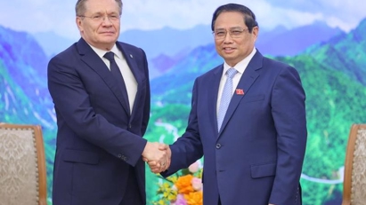 PM Chinh receives head of Russian atomiс energy corporation 