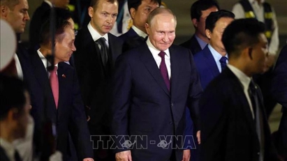 Russian President Putin starts State visit to Vietnam