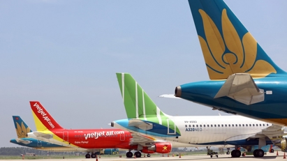 Vietnamese airlines' on-time performance rate reaches 69.3%