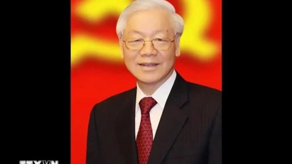 PARTY GENERAL SECRETARY NGUYEN PHU TRONG - AN EMINENT LEADER WHO DEVOTES HIS WHOLE LIFE TO THE COUNTRY AND PEOPLE