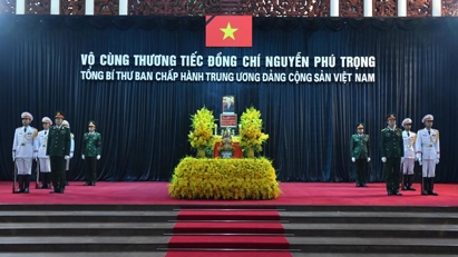 State funeral held for Party General Secretary Nguyen Phu Trong