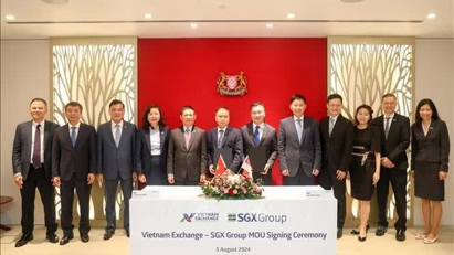Vietnam, Singapore boost stock market cooperation