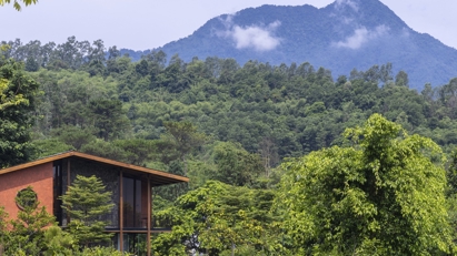 Villa ngoại ô: Những không gian sống tương tác với thiên nhiên