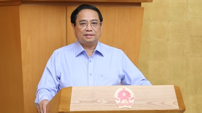 Thủ tướng Chính phủ Phạm Minh Chính chủ trì cuộc họp về phát triển bền vững kinh tế biển