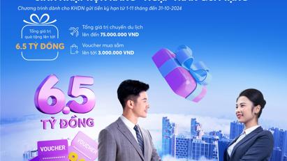 Mừng sinh nhật 30 năm, MB tiếp tục tri ân khách hàng doanh nghiệp quà tặng lên đến 6,5 tỷ đồng