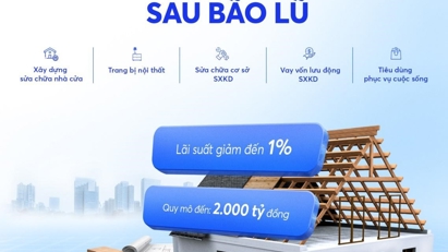 MB triển khai gói vay 2000 tỷ đồng hỗ trợ tái thiết cuộc sống cho khách hàng ảnh hưởng vùng bão lũ
