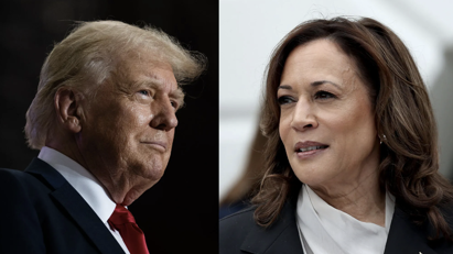Khả năng trúng cử tổng thống của bà Harris đã vượt ông Trump