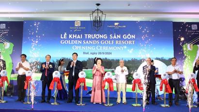 Khai trương sân gôn Golden Sands Golf Resort nơi miền di sản cố đô Huế