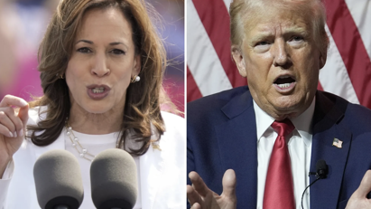 Bà Harris vượt ông Trump trong cuộc đua tài chính tranh cử